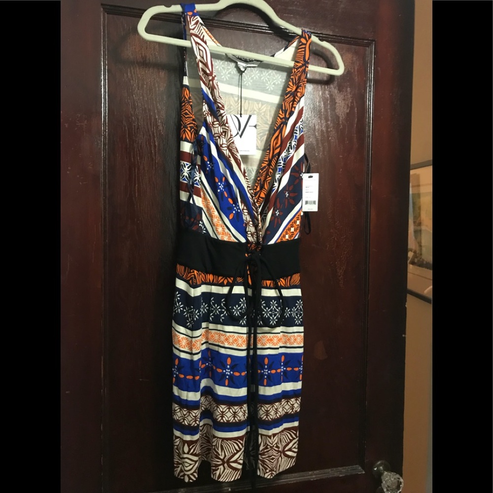 DVF women’s multicolor dress